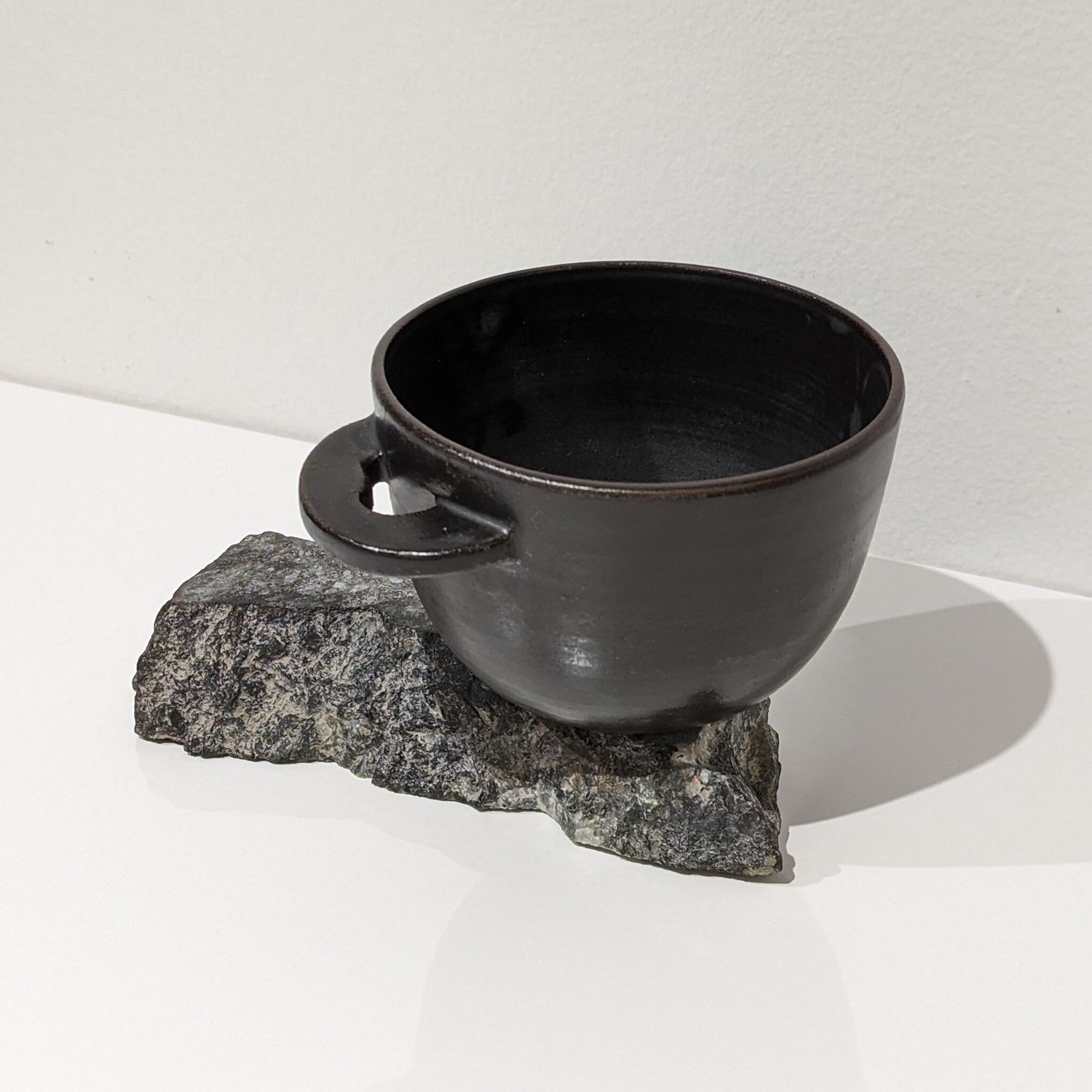 Roxane Charest - Cappuccino Cup - Black