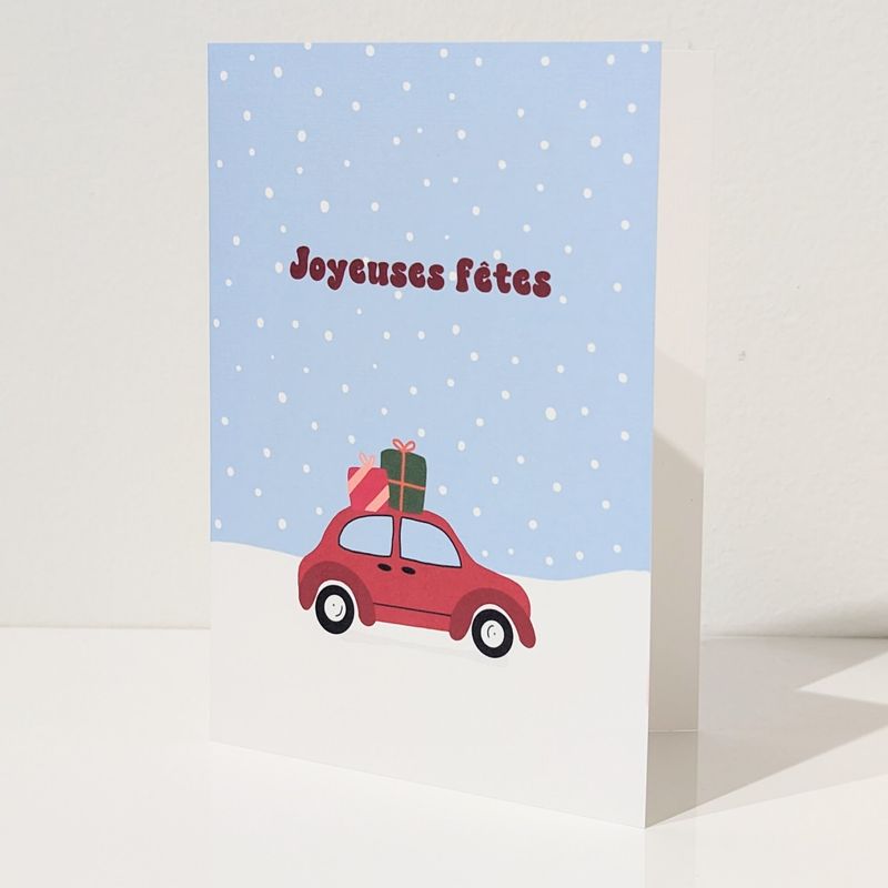 PLCO - Greeting Card - Car