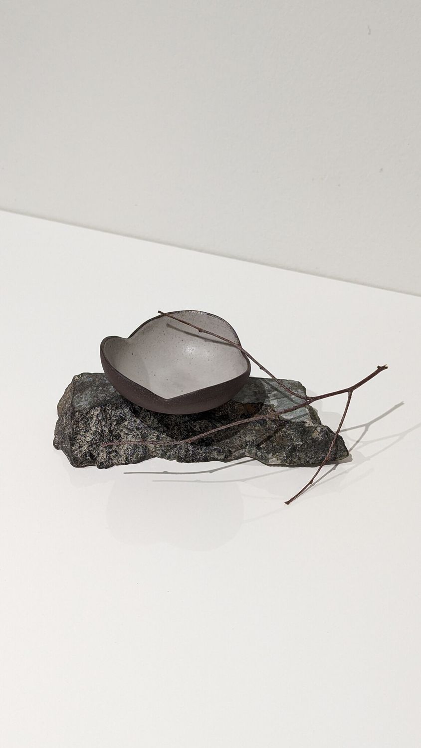 Roxane Charest - Pinch Bowl - Grey