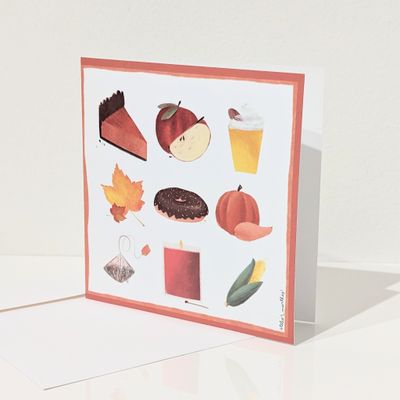 Atelier Marthes - Greeting Card - Fall Essentials