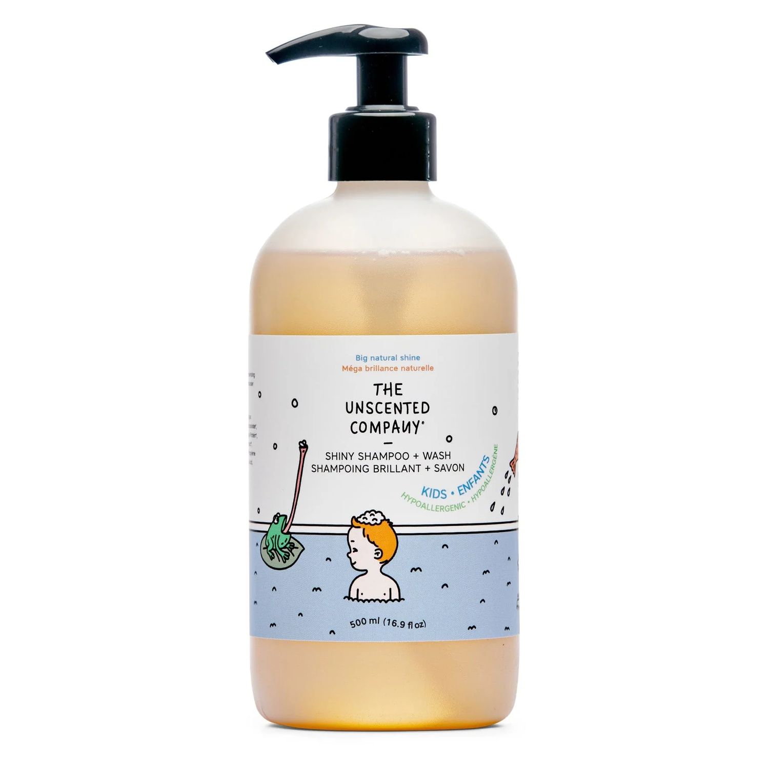 The Unscented Company - Shiny Shampoo + Wash