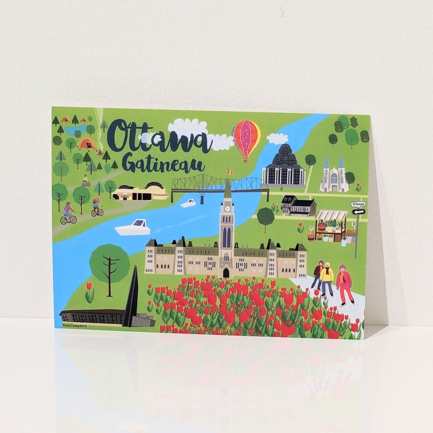 Anne Coté - Postal Card - Ottawa/Gatineau