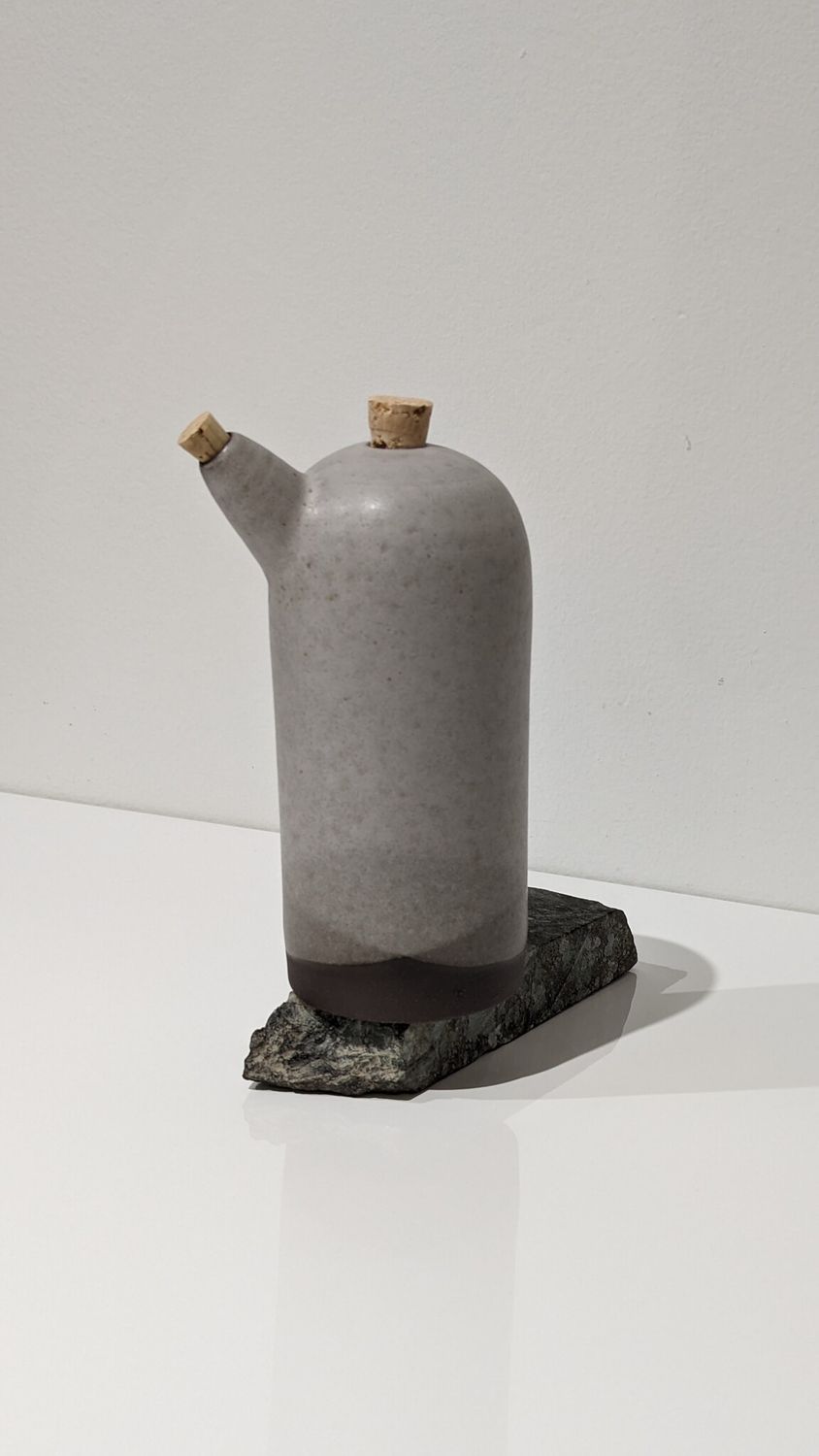 Roxane Charest - Vinegar Bottle - Black