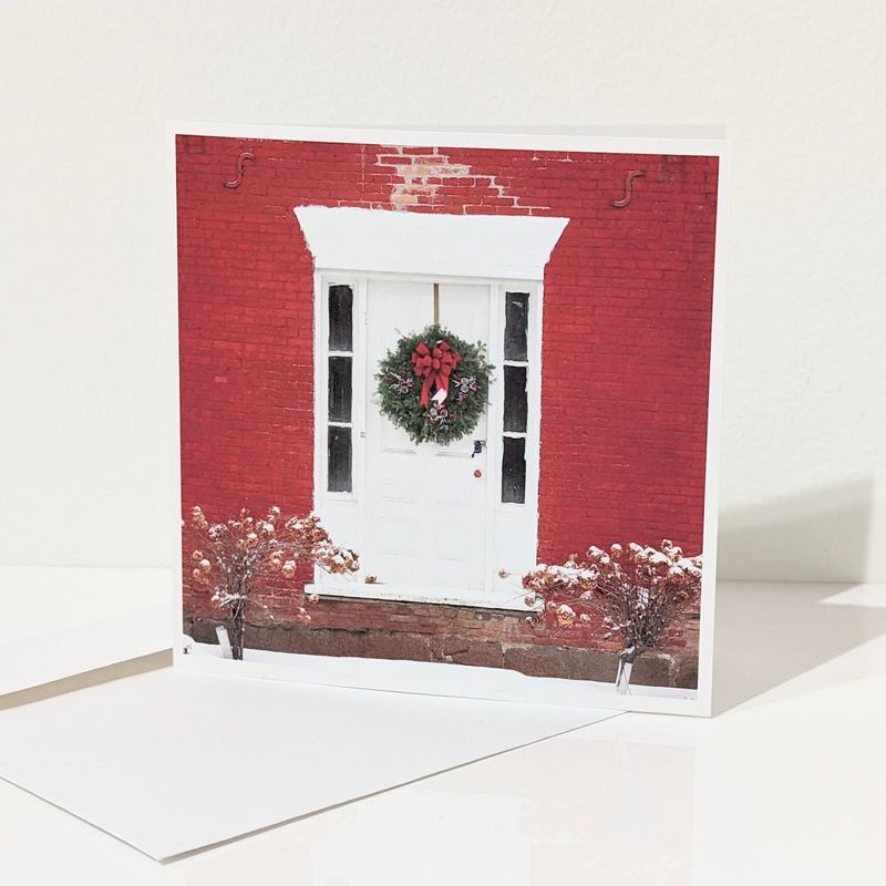 Jules La Mouche - Greeting Card - Holiday Wreath