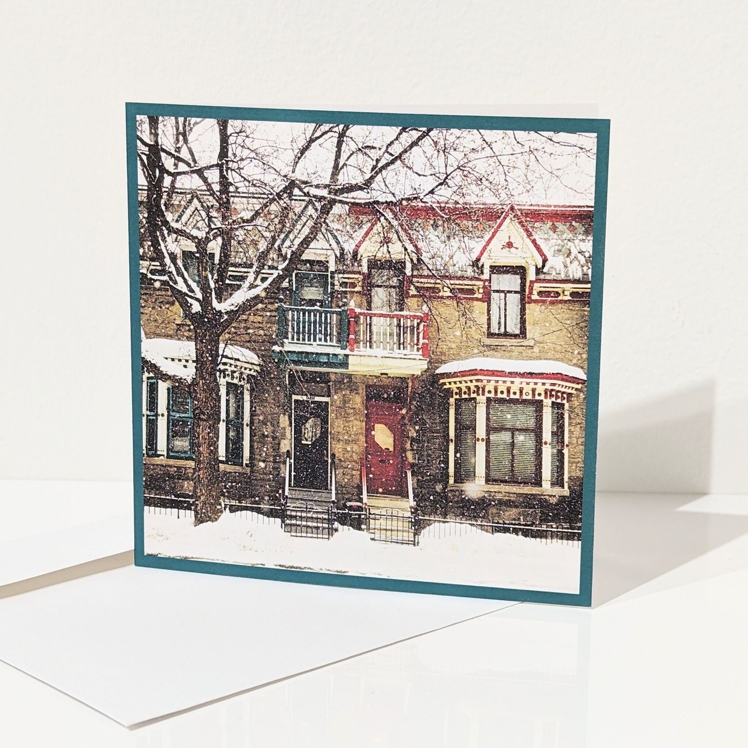 Jules La Mouche - Greeting Card - Holidays in the City