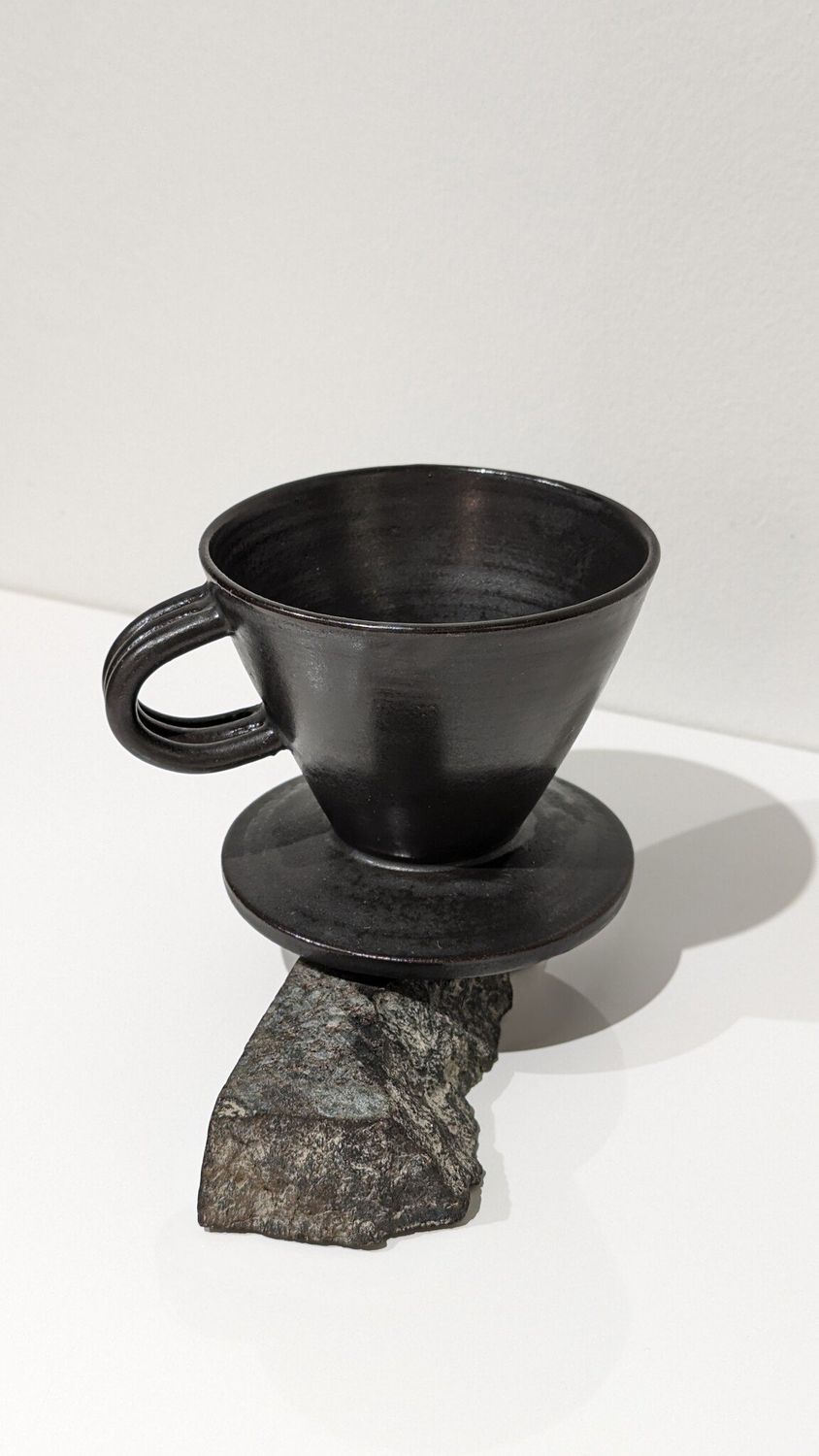 Roxane Charest - Pour-Over Brewing Cone - Black
