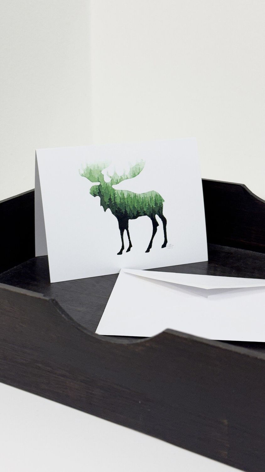 Matthew Doddridge - Greeting Card - Moose