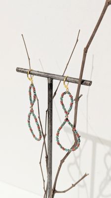 Three Sisters by Emma - Earrings - Infinity Ocean Cedar