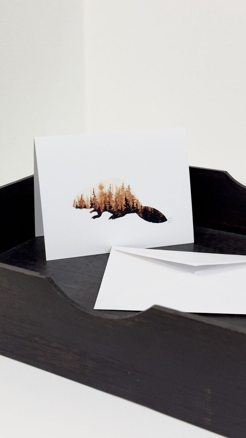 Matthew Doddridge - Greeting Card - Beaver