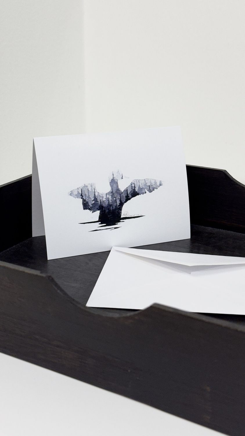 Matthew Doddridge - Greeting Card - Loon