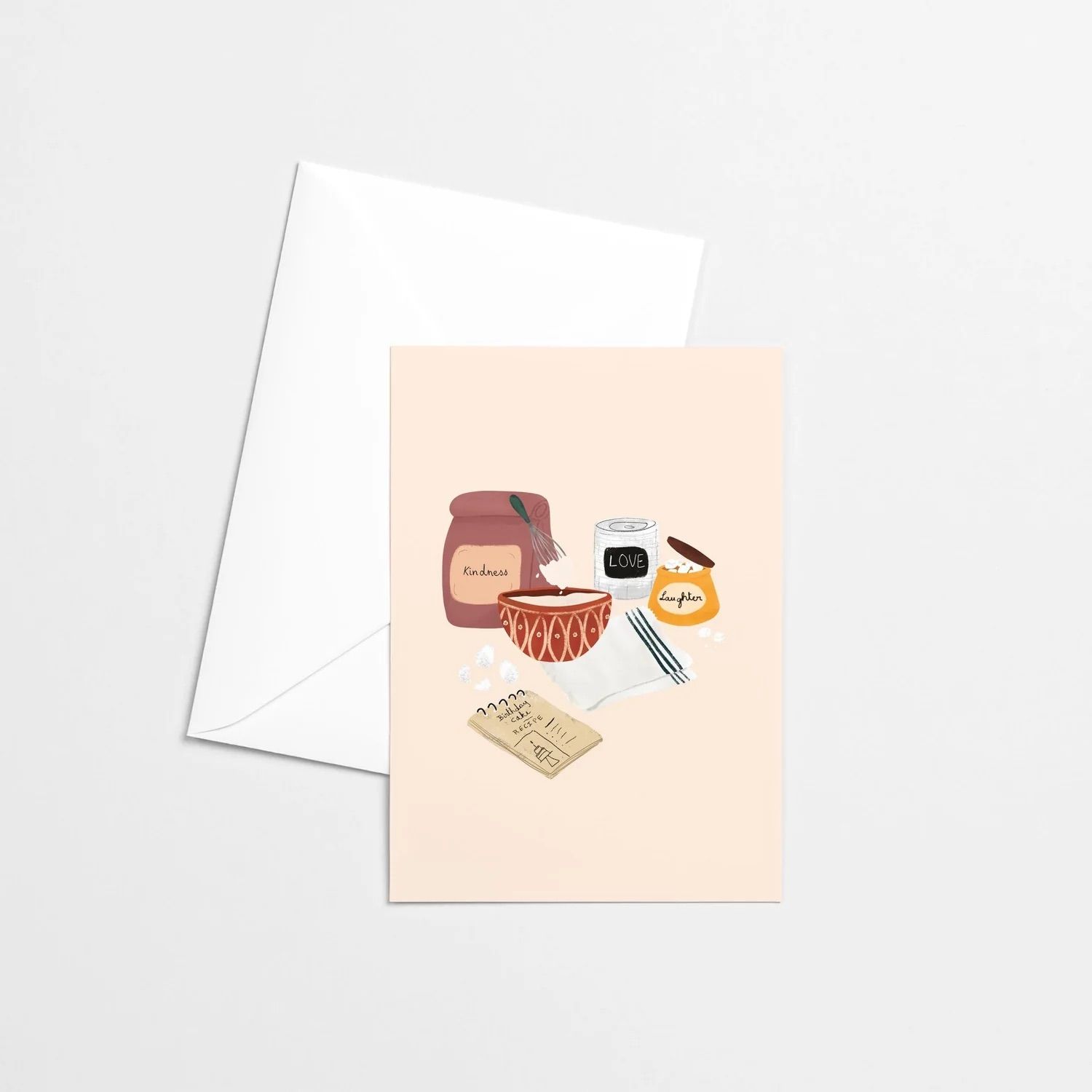 Citron &amp; Miel - Greeting Card - Birthday Cake Recipe