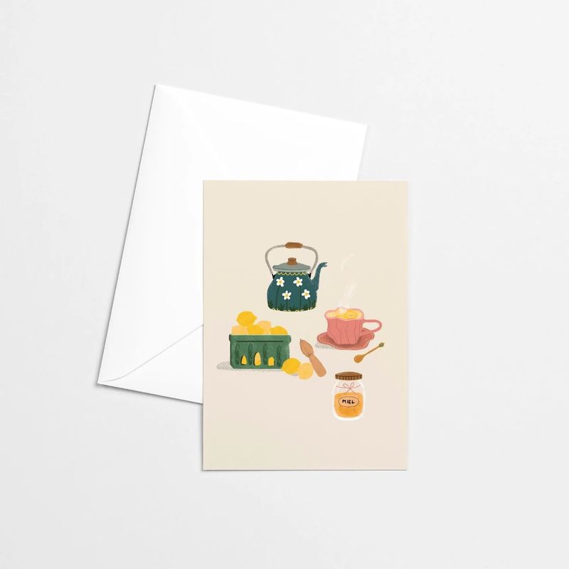Citron &amp; Miel - Greeting Card - Miel