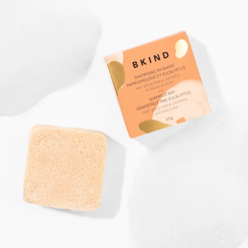 BKIND - Shampoo Bar - Grapefruit and Eucalyptus