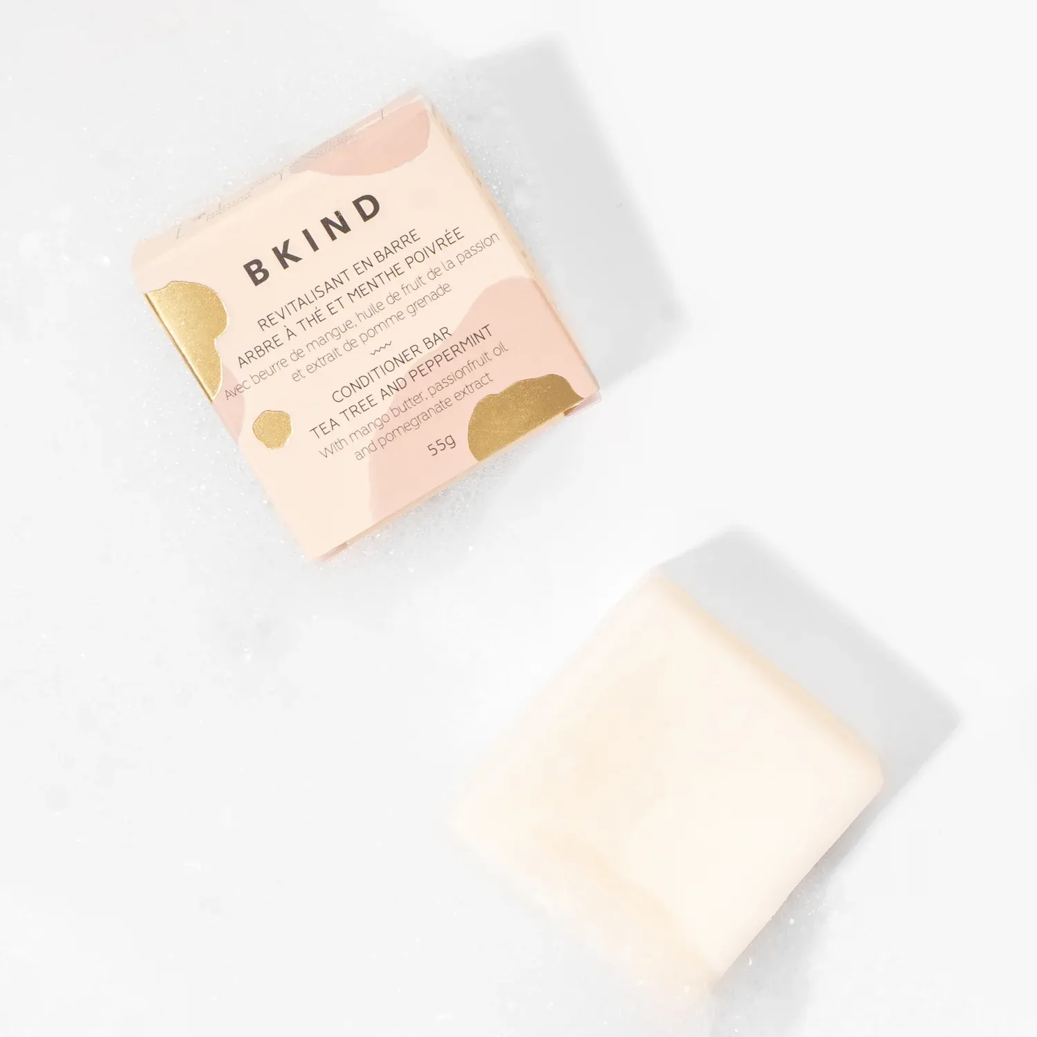 BKIND - Conditionner Bar - Tea Tree and Peppermint