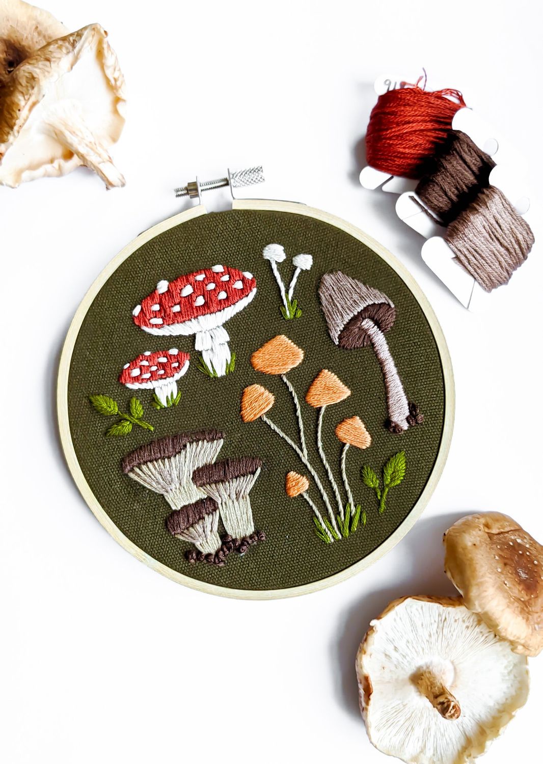 Brodé Serré - Embroidery Kit - Mycology