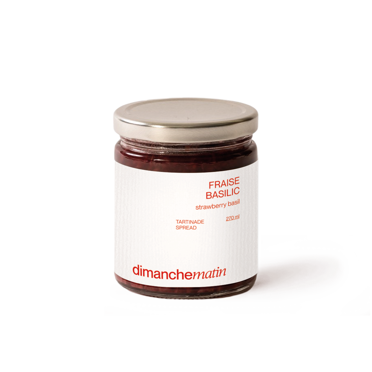 Dimanche Matin - Strawberry and Basil Spread