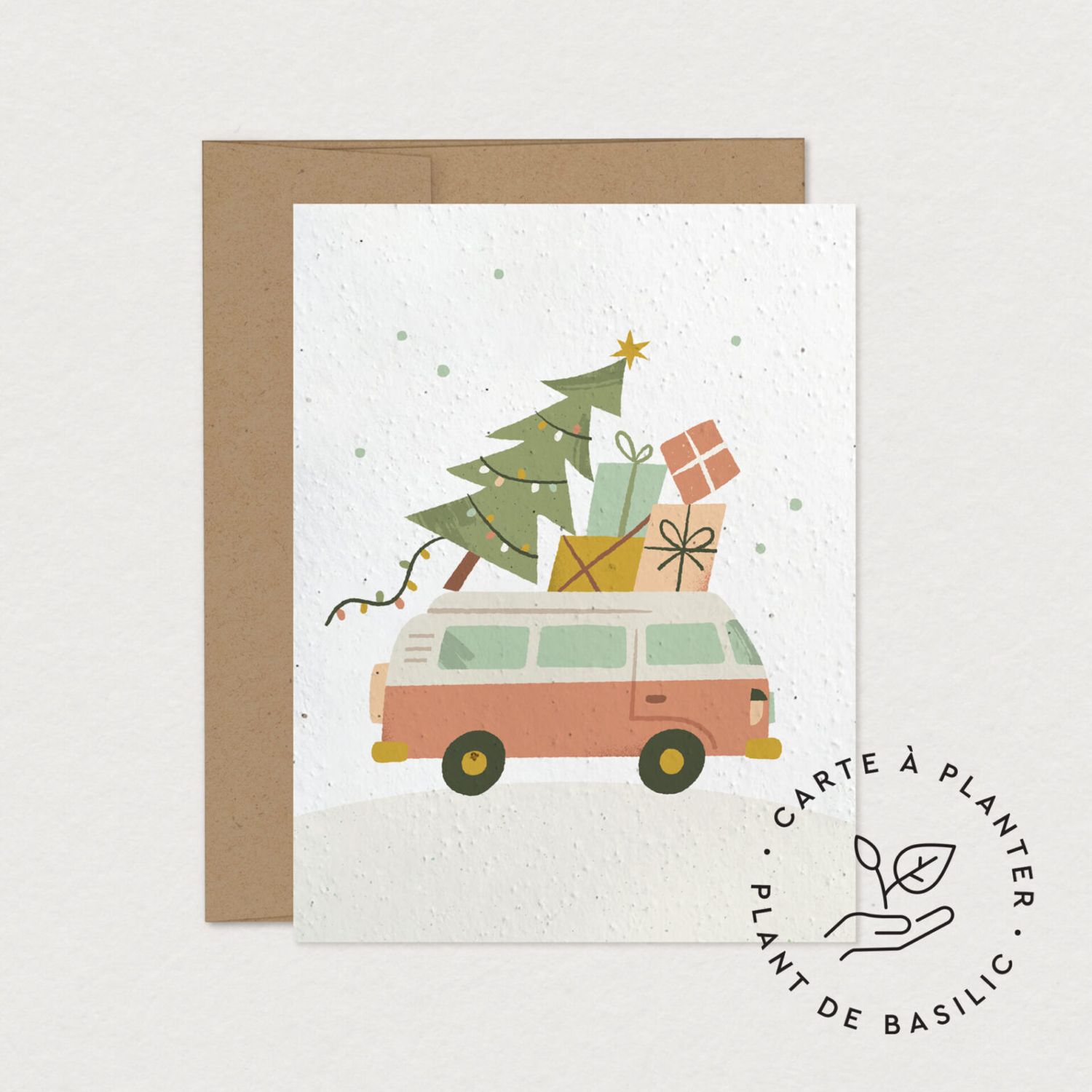 Mimosa - Greeting Card to Plant - Van of Wishes