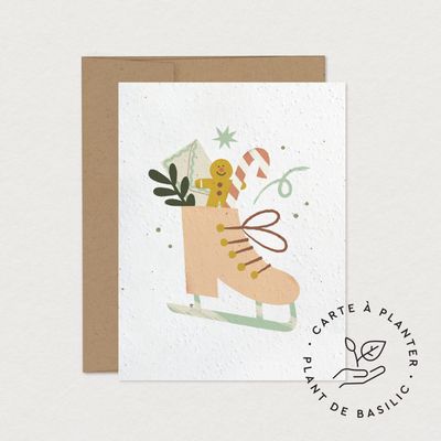 Mimosa - Greeting Card to Plant - Skate