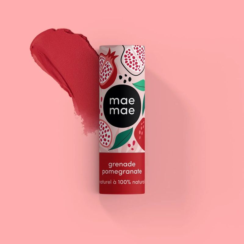 Maemae - Tinted Lip Balm - Pomegranate