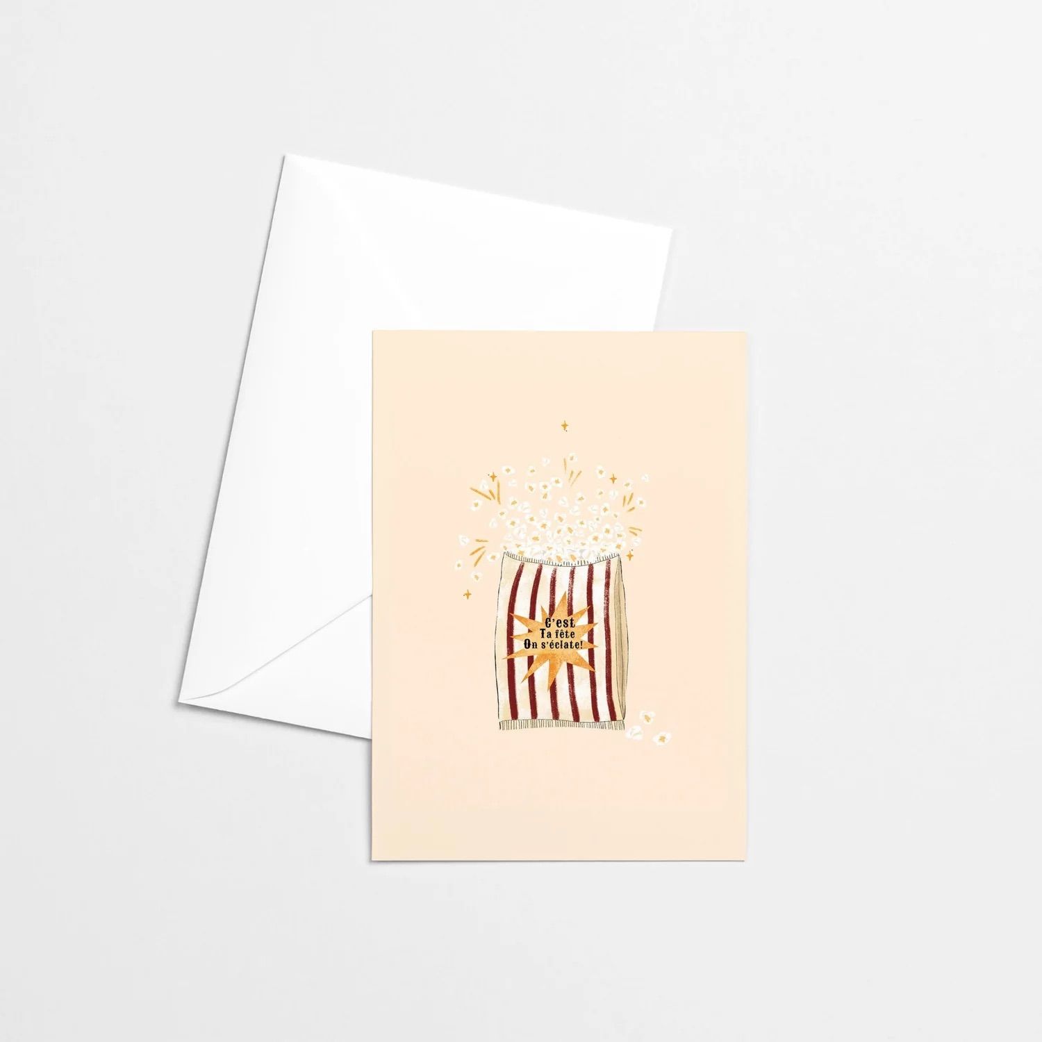 Citron &amp; Miel - Greeting Card - C&#39;est ta fête, on s&#39;éclate !