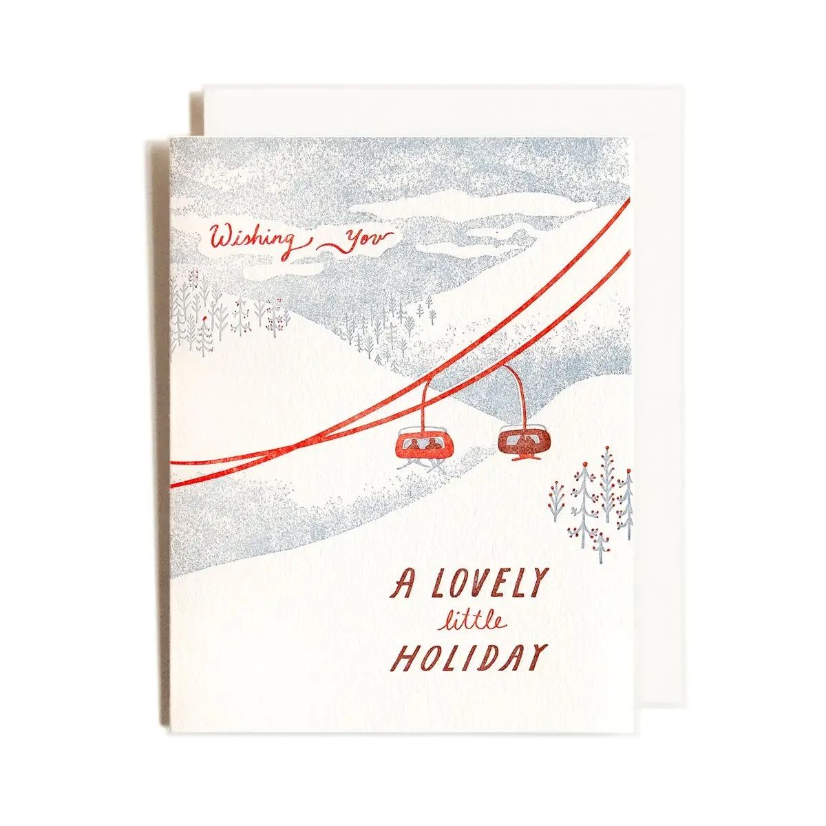 Homework Letterpress Studio - Greeting Card - Little Holiday