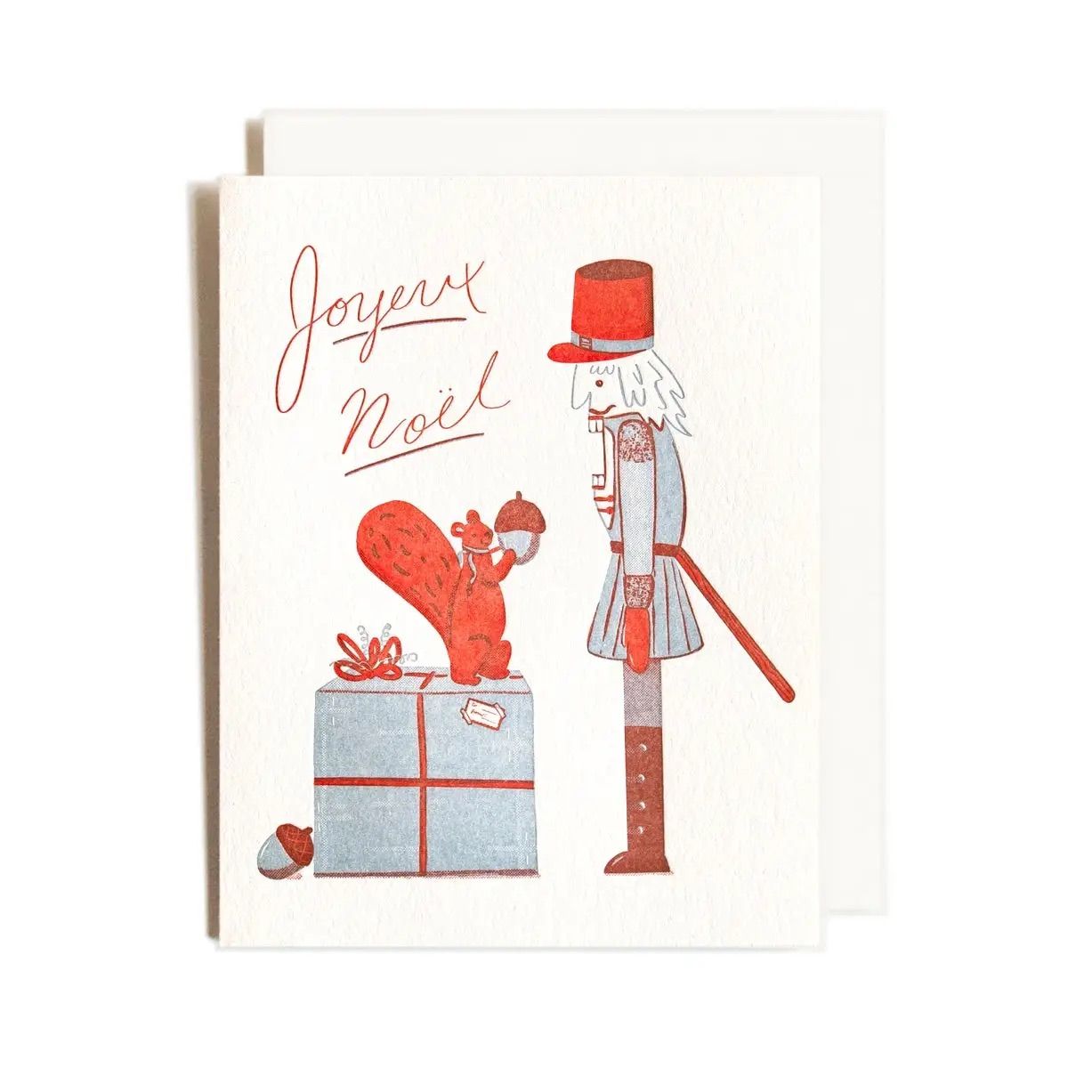 Homework Letterpress Studio - Greeting Card - Nutcracker