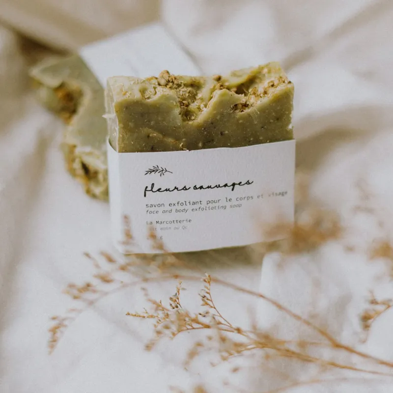 La Marcotterie - Exfoliating Soap Bar - Wild Flowers