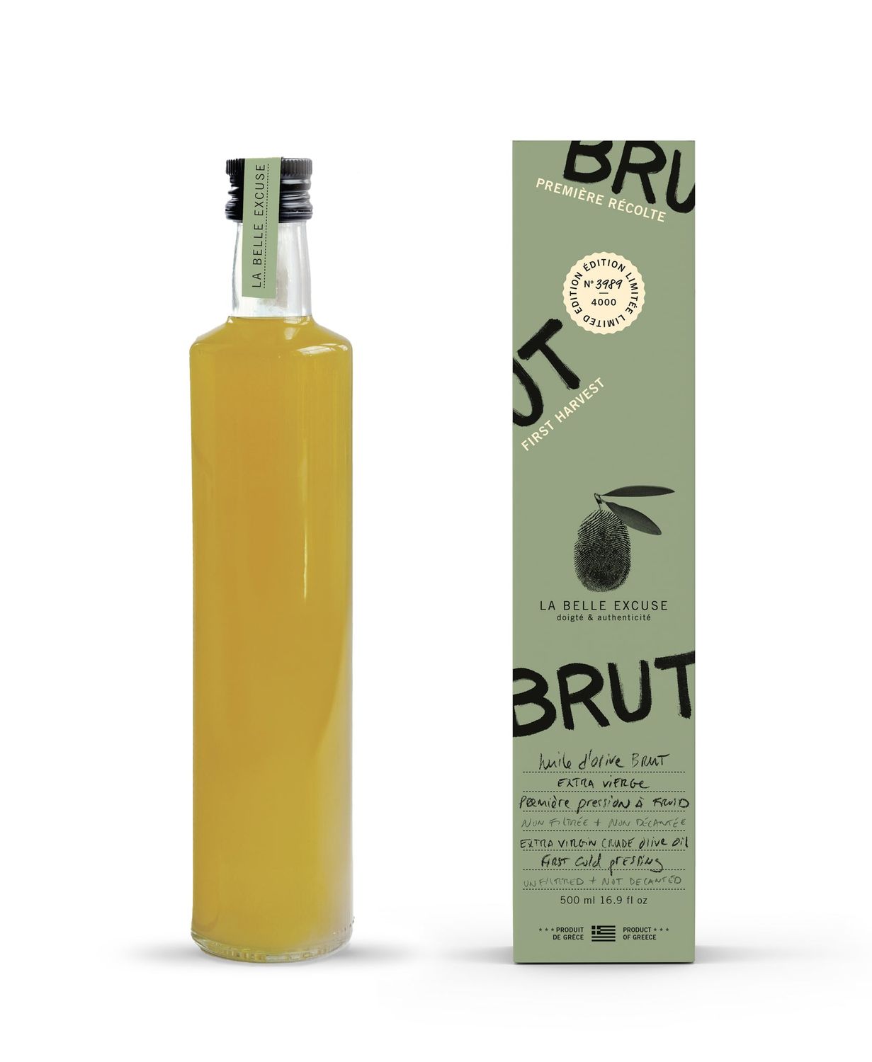 La Belle Excuse - Crude Olive Oil