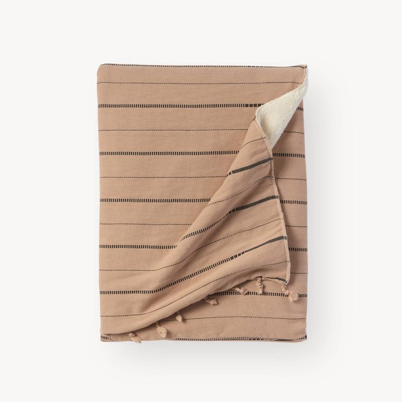Pokoloko - Fleece-lined Throw - Clove