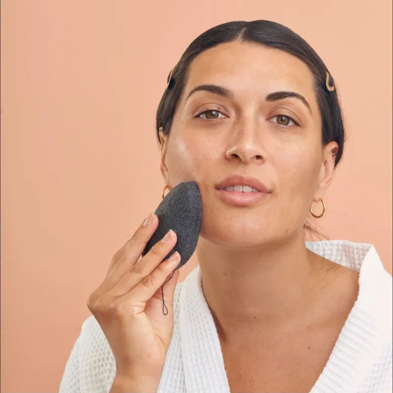 BKIND - Konjac Sponge - Bamboo Charcoal