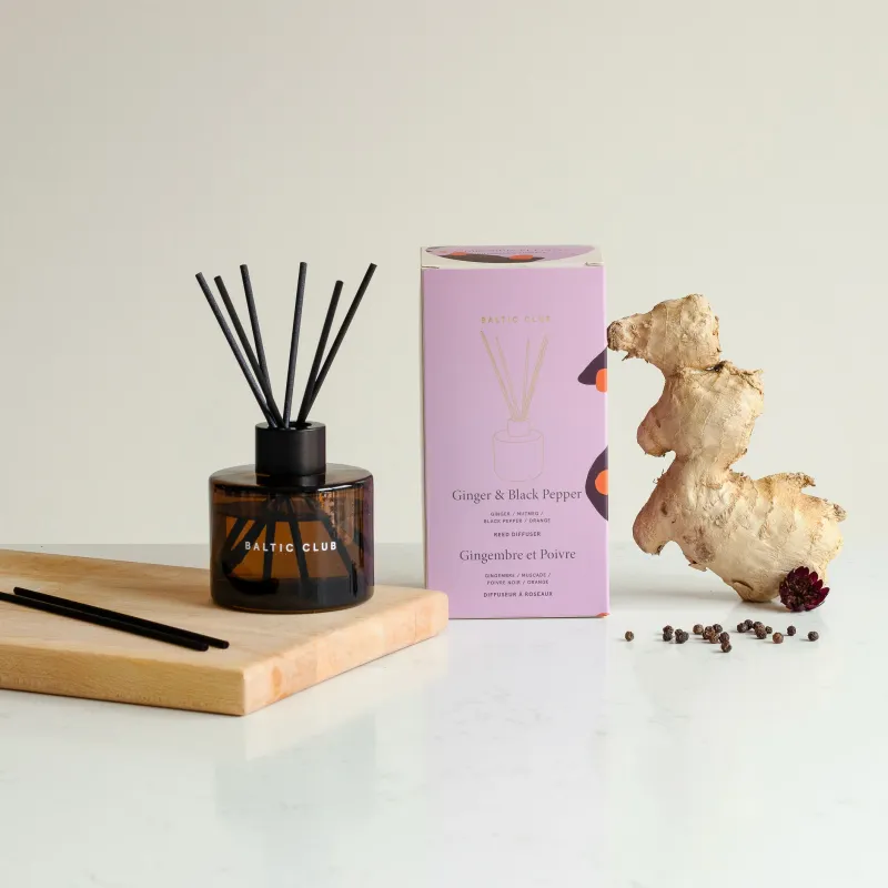 Baltic Club - Reed Diffuser - Ginger and Black Pepper