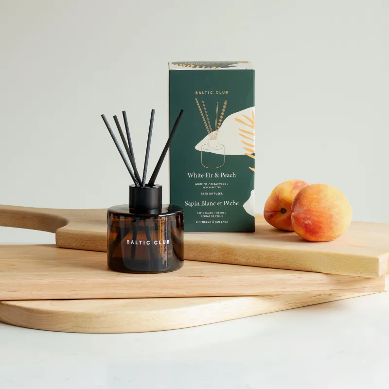 Baltic Club - Reed Diffuser - White Fir and Peach