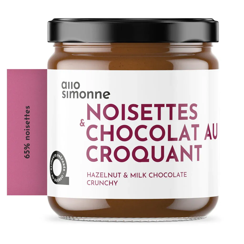 Allo Simonne - Crunchy Hazelnut and Milk Chocolate