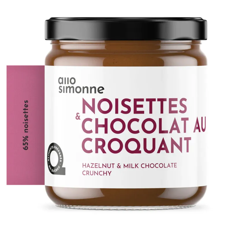 Allo Simonne - Crunchy Hazelnut and Milk Chocolate