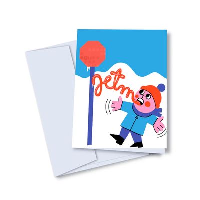Toute - Greeting Card - Je TM