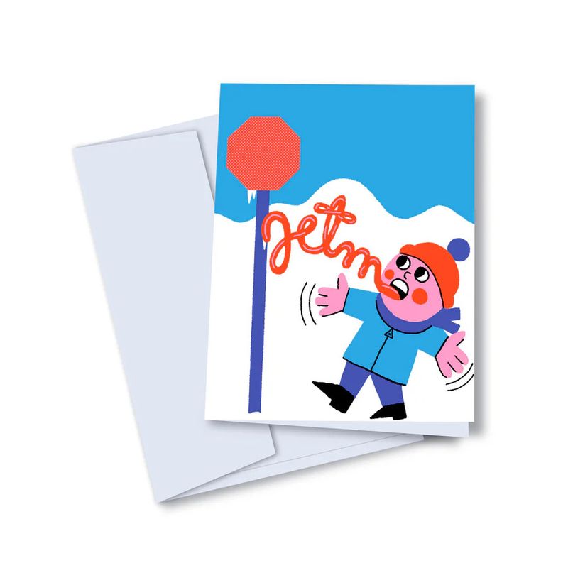 Toute - Greeting Card - Je TM