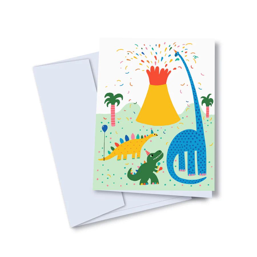 Toute - Greeting Card - Dinosaur Party