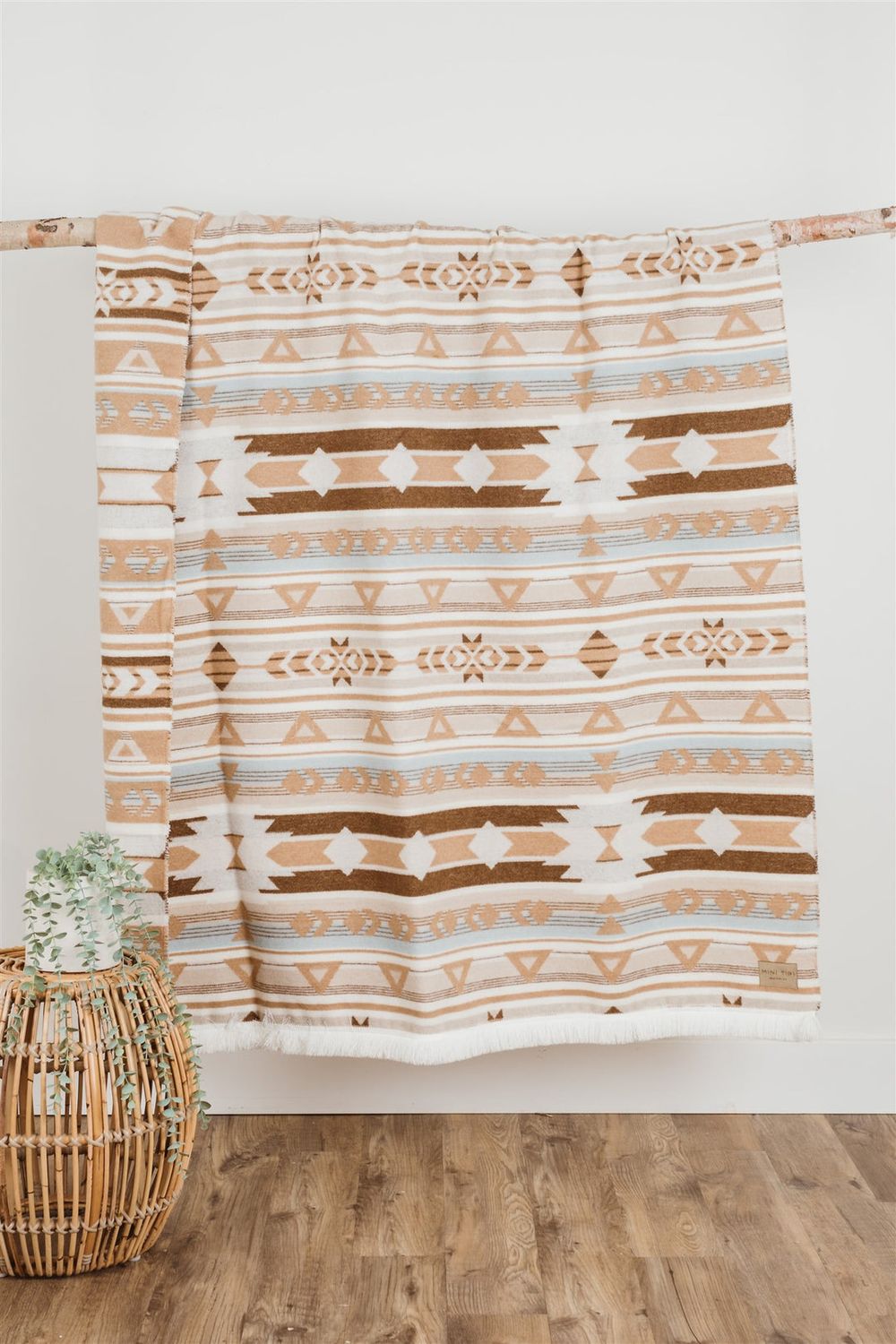 Mini Tipi - Sustainable Indigenous Blanket - Sand