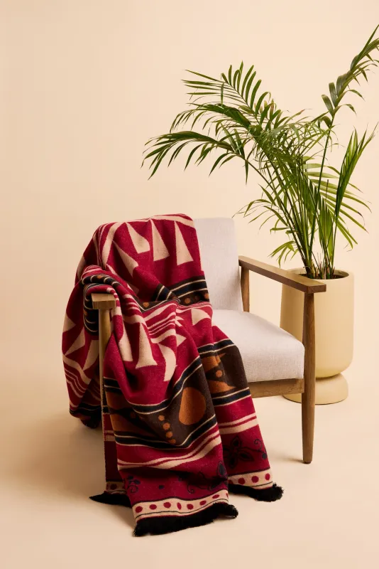 Mini Tipi - Sustainable Indigenous Blanket - Kwe