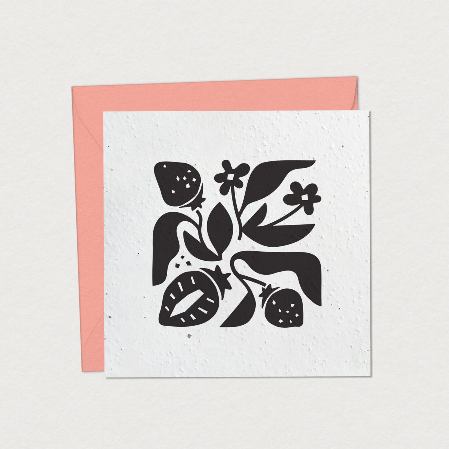 Mimosa - Carte de Souhaits à Planter - Strawberry