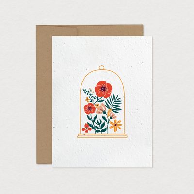 Mimosa - Carte de Souhaits à Planter - Éternité