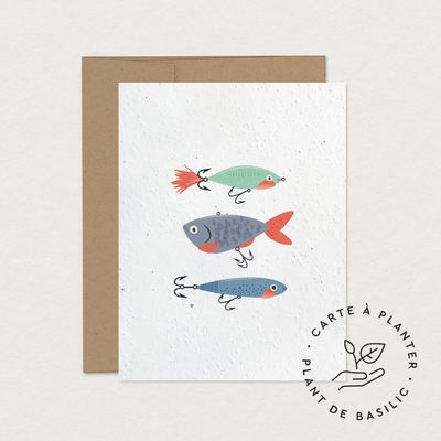Mimosa - Greeting Card - Fishing Lures