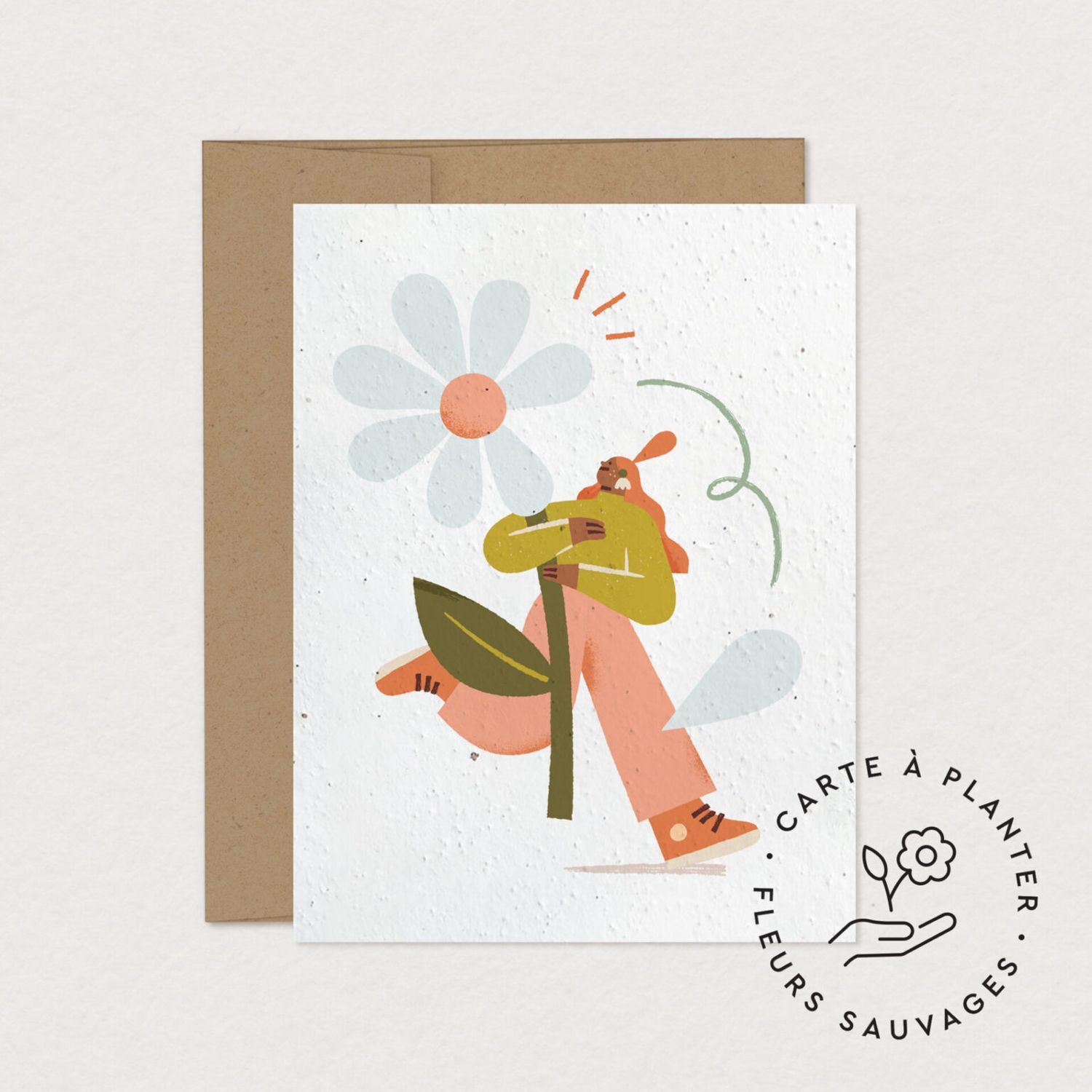 Mimosa - Carte de Souhaits à Planter - Daisy