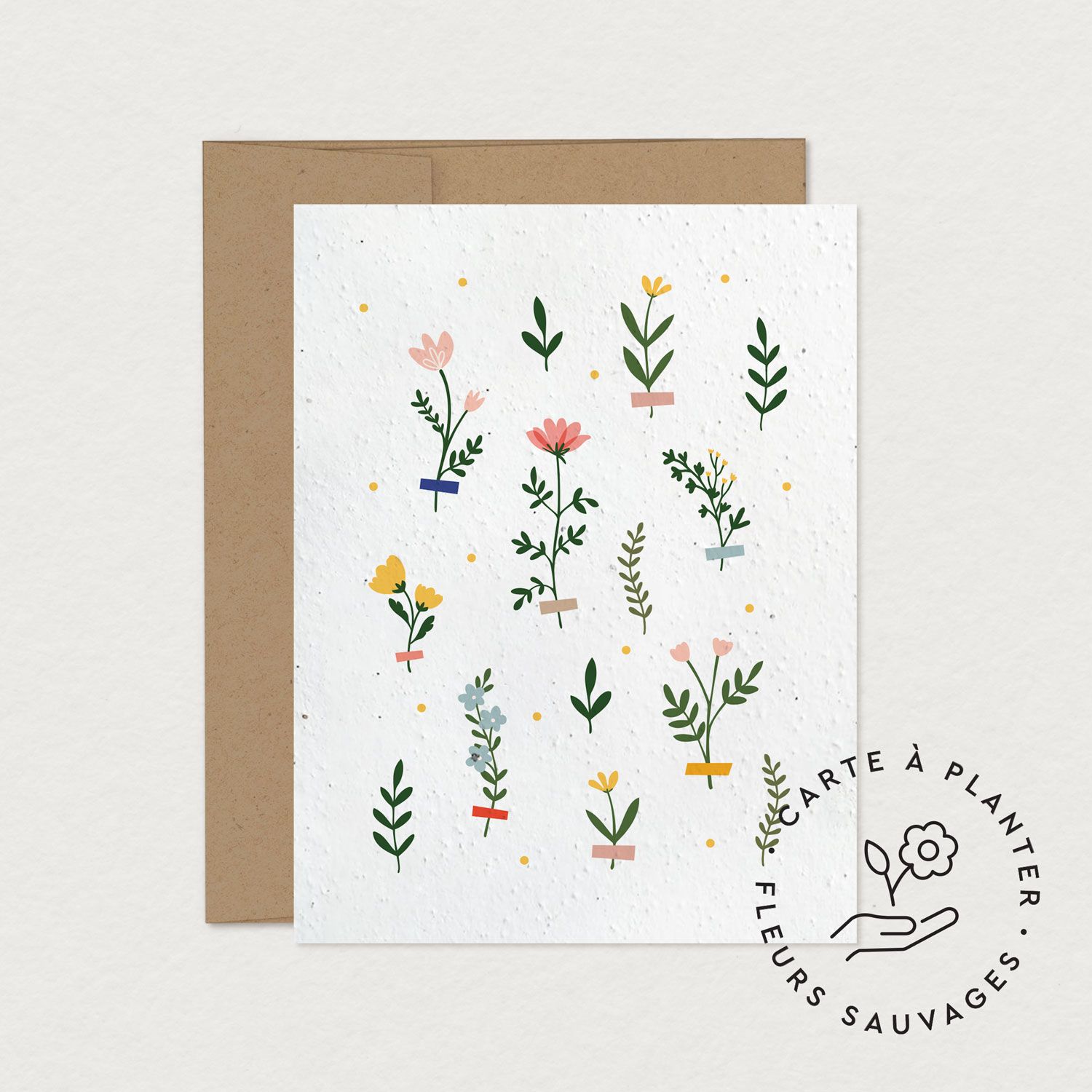 Mimosa - Carte de Souhaits à Planter - Herbarium