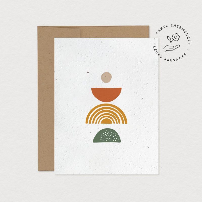 Mimosa - Carte de Souhaits à Planter - Équilibre