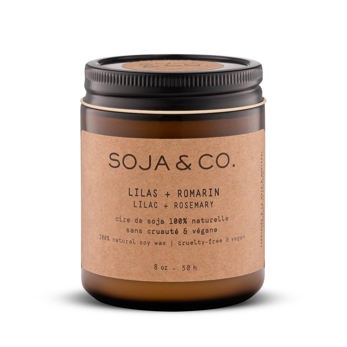 SOJA&amp;CO - Candle - Lilac and Rosemary