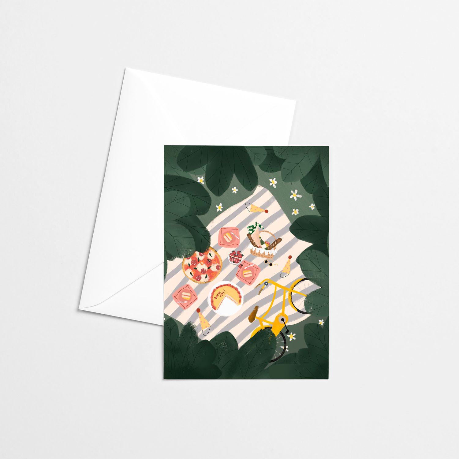 Citron &amp; Miel - Greeting Card - Pique-Nique d&#39;Anniversaire