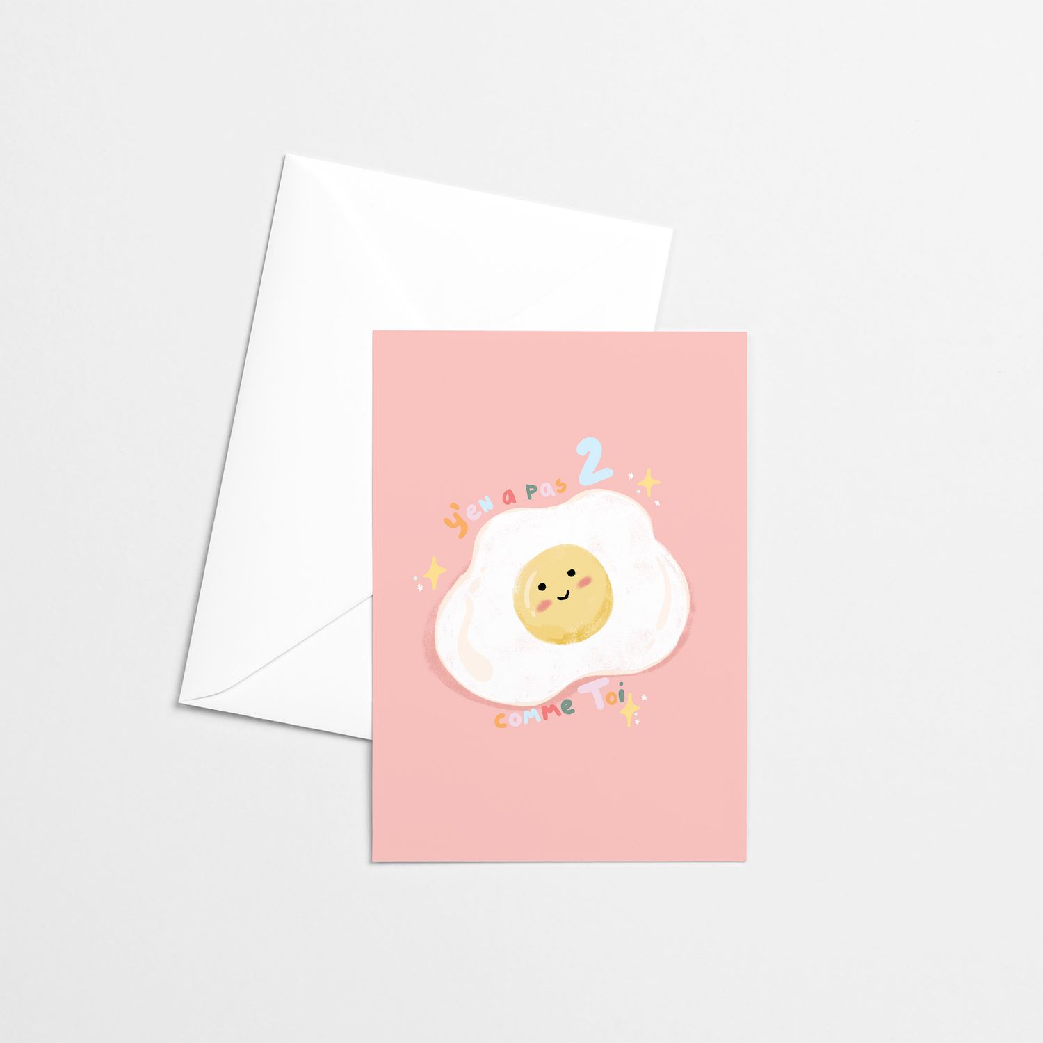 Citron &amp; Miel - Greeting Card - Y&#39;en a pas 2 comme toi