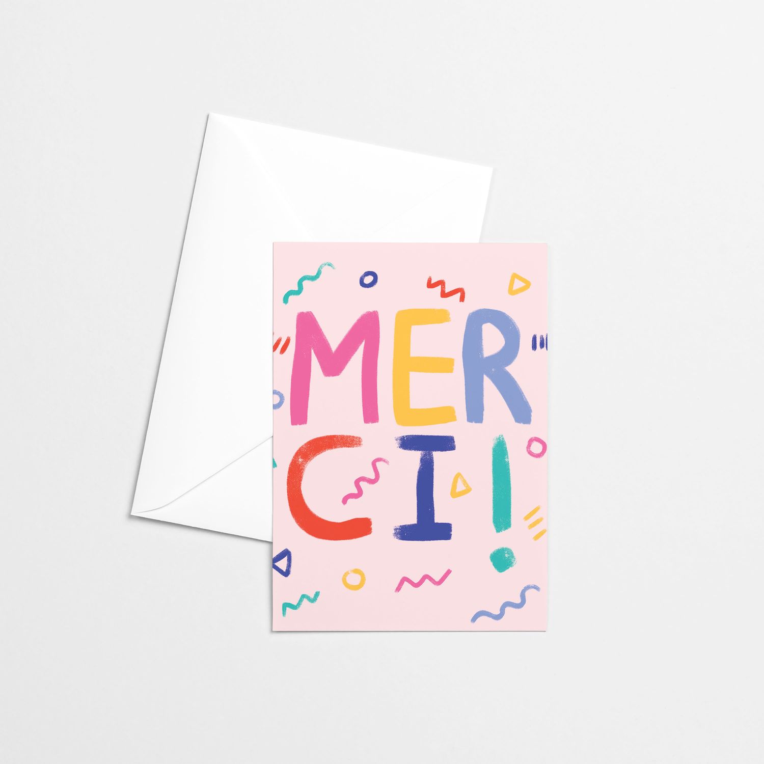 Citron &amp; Miel - Greeting Card - Merci Confetti