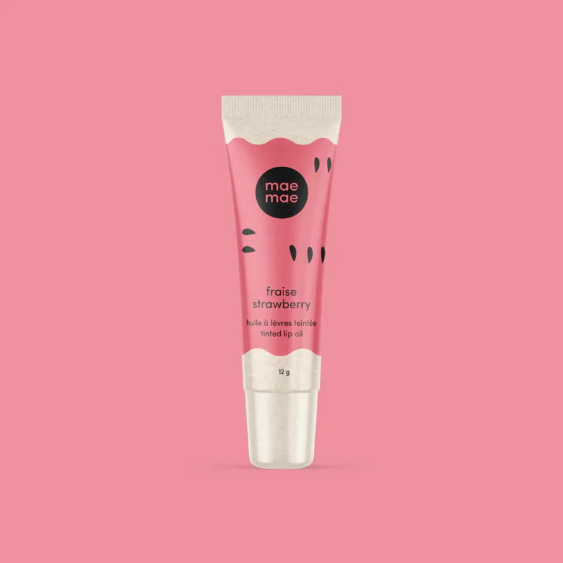 Maemae - Lip Oil - Strawberry